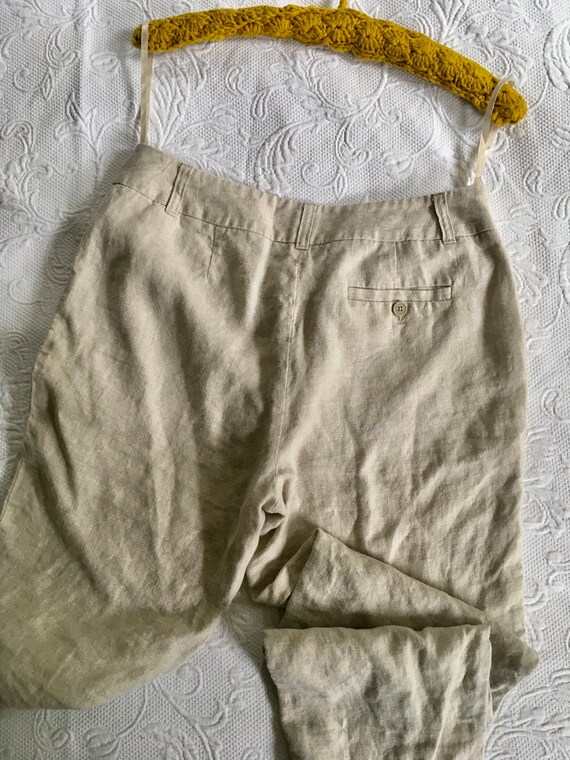 Anne Klein Linen Pants - image 7