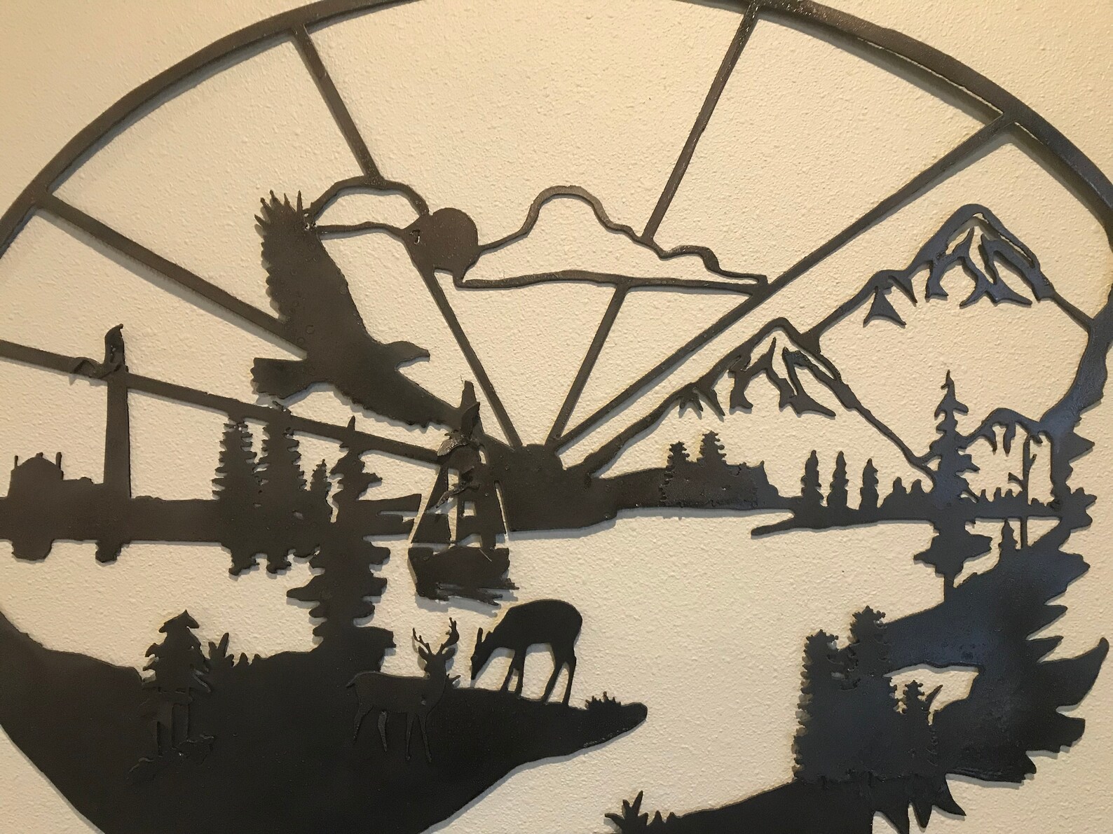 Northwest Metal Wall Art Etsy