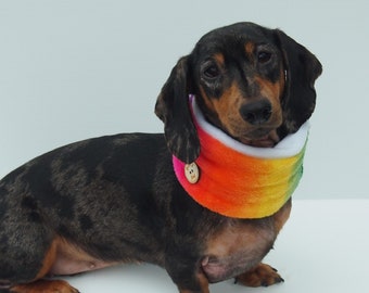 Doxie dachshund Doxie mom and Doxie matching hatneck warmer scarf winter doggy and me,dogmom dog scarf fall hat autumn wiener dog