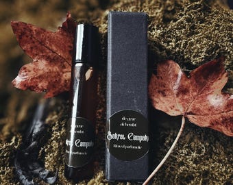 Sakral Cempaka Parfum Oil– Natuurlijke ritueel parfum Oil – Slow Crafted Botanische Geur – Vegan & Handgemaakt – De Geur Alchemist