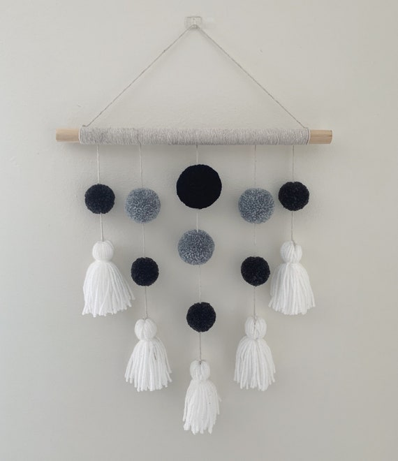 Pom Tassel Wall Hanging India Pom Tassel Wall Hanging India, Pom Chandelier Wall Hanging Kit