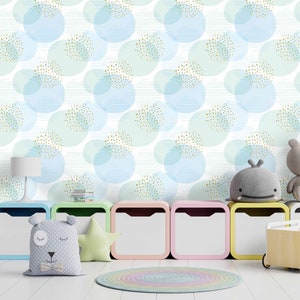 Wallpaper Abstract geometric pattern/ pattern with circles