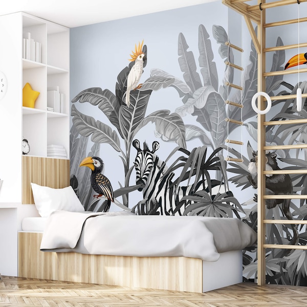 Monochrome Wallpaper Etsy UK