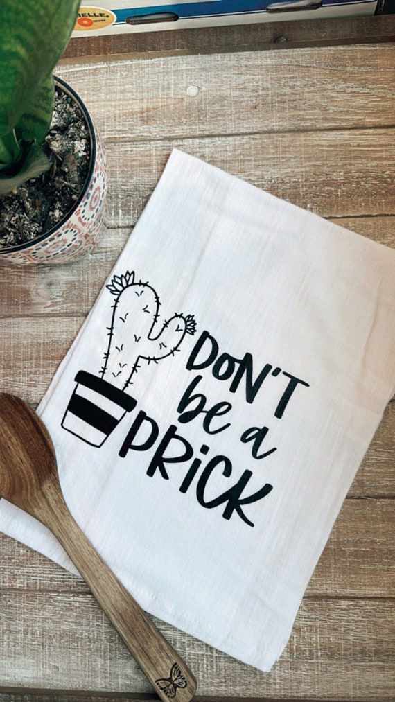 Funny outlet tea towel