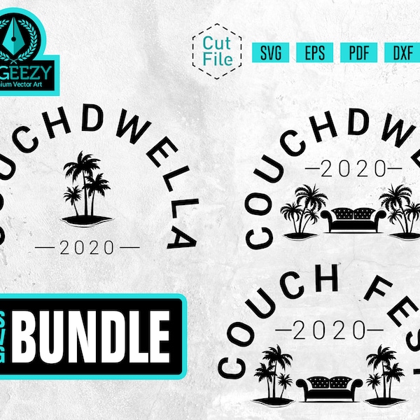 Couchdwella SVG, Couch SVG, Music Festival, Quarantine 2020, Music Festival Shirt, Concert Shirt, Boho svg, Music Festival SVG