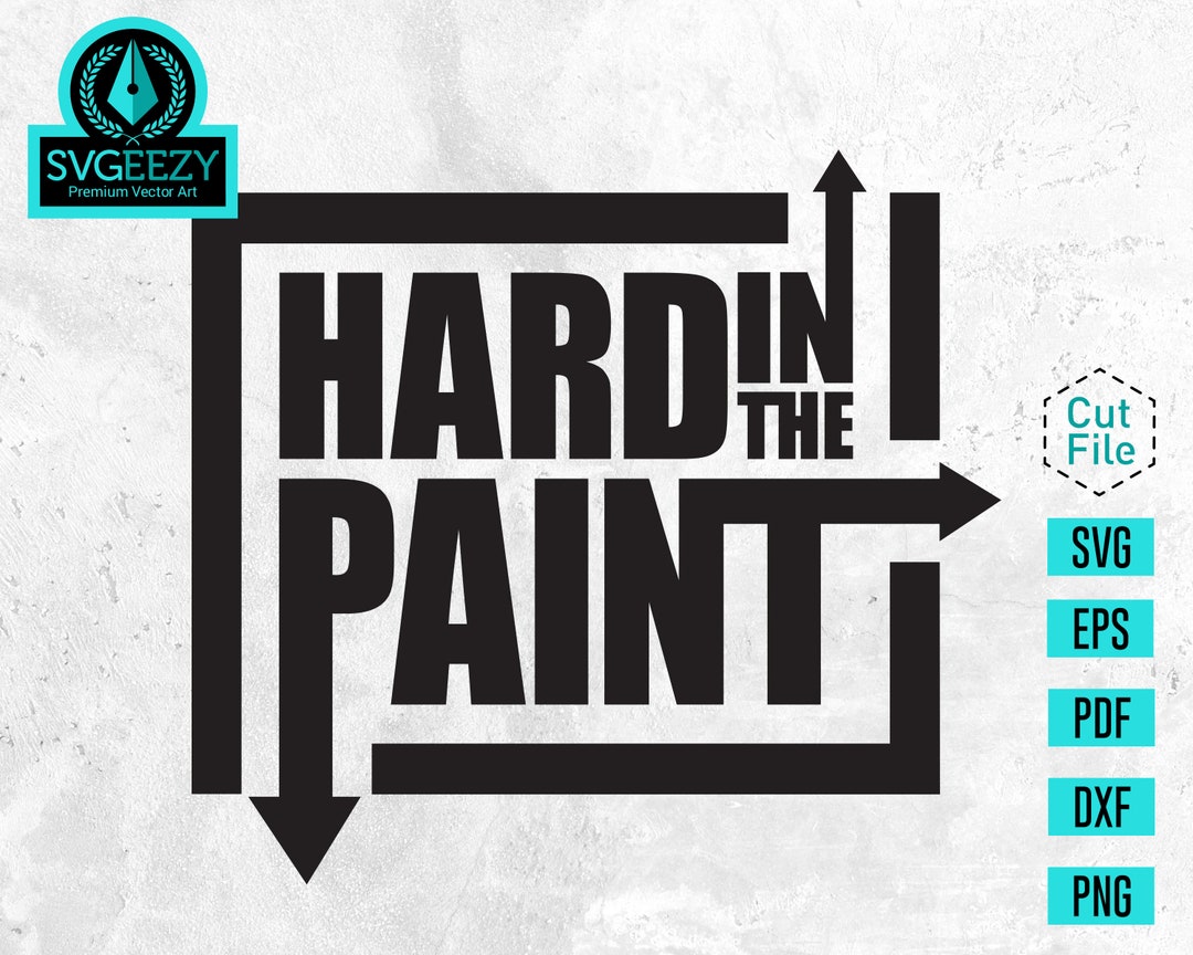 Hard in the Paint SVG, Waka Flocka Flame, Song Lyrics, Basketball Team