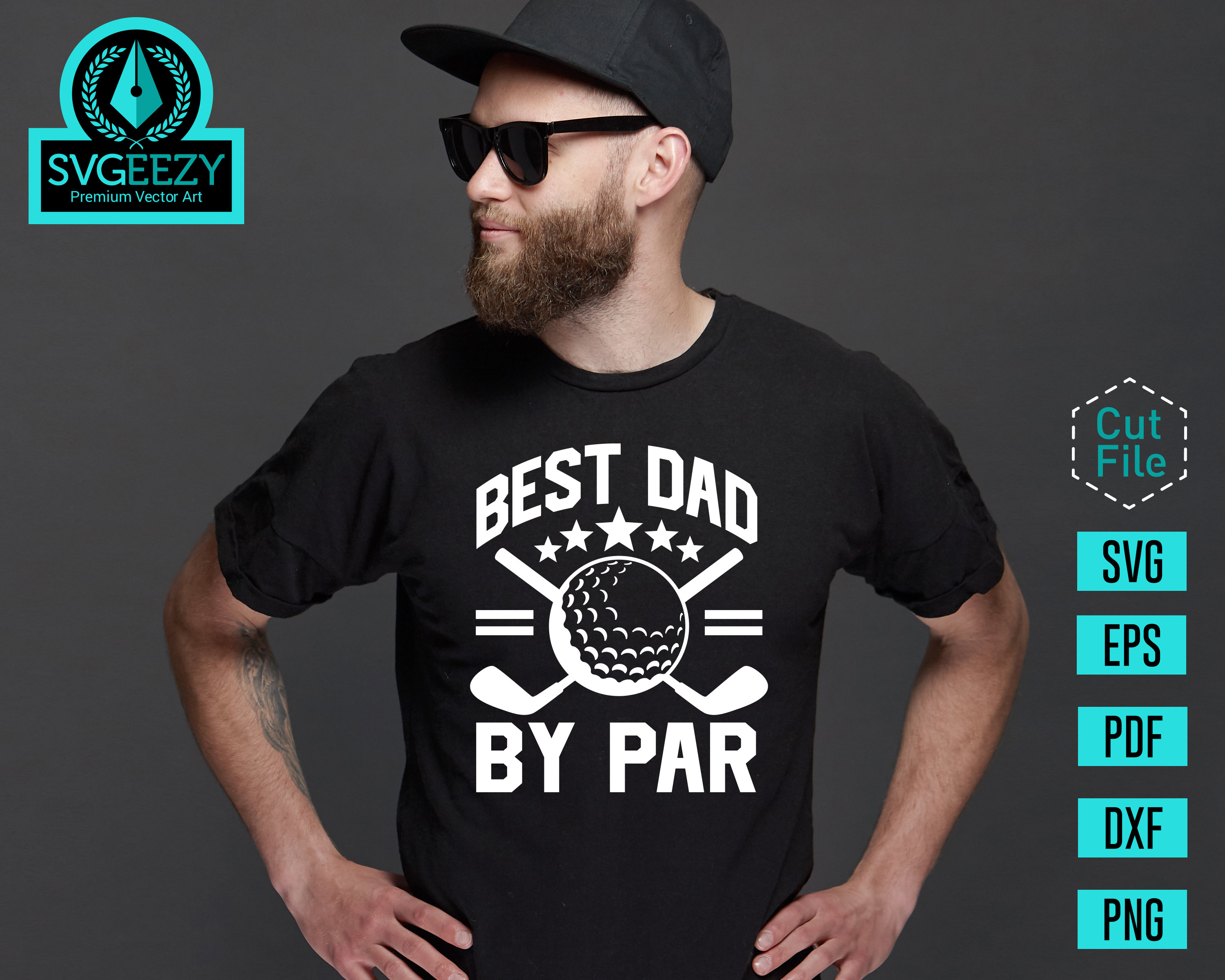 Download Best Dad by Par svg Father's Day svg Dad's Golf | Etsy