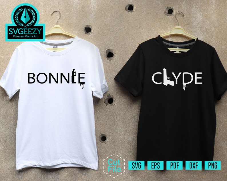 Download Bonnie & Clyde Couple SVG Ride Or Die SVG Marriage svg | Etsy