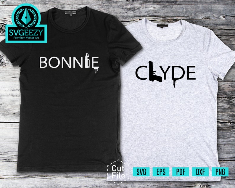 Download Bonnie & Clyde Couple SVG Ride Or Die SVG Marriage svg | Etsy