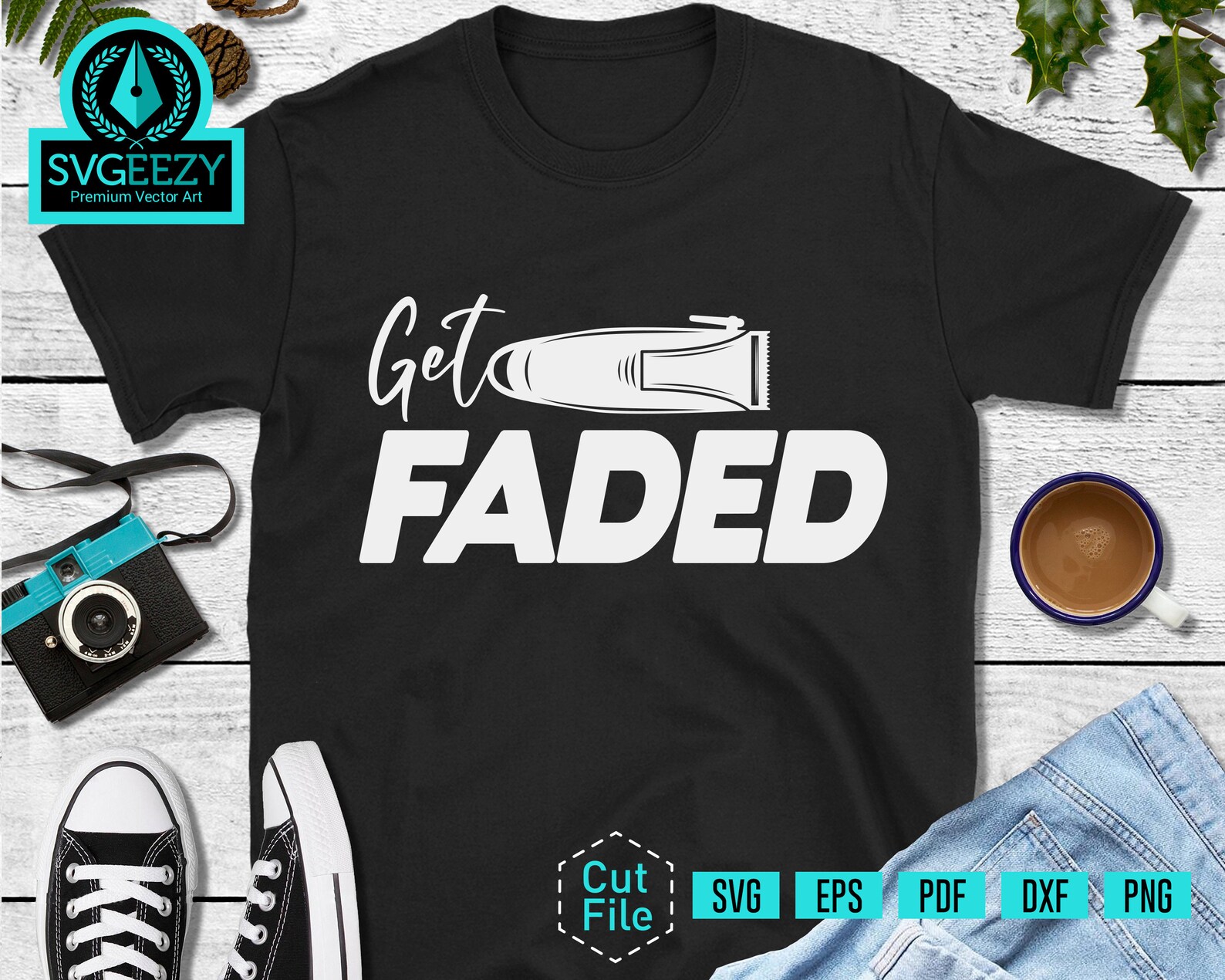 get faded t shirt
