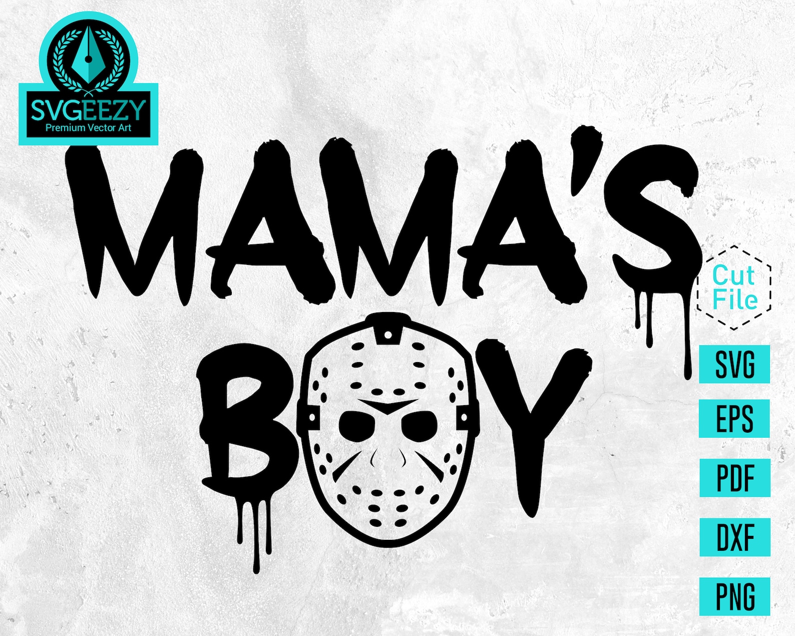 Mama's Boy svg Halloween svg Friday the 13th Jason | Etsy