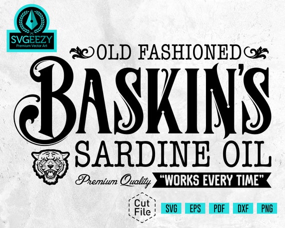 baskin sardine oil shirt