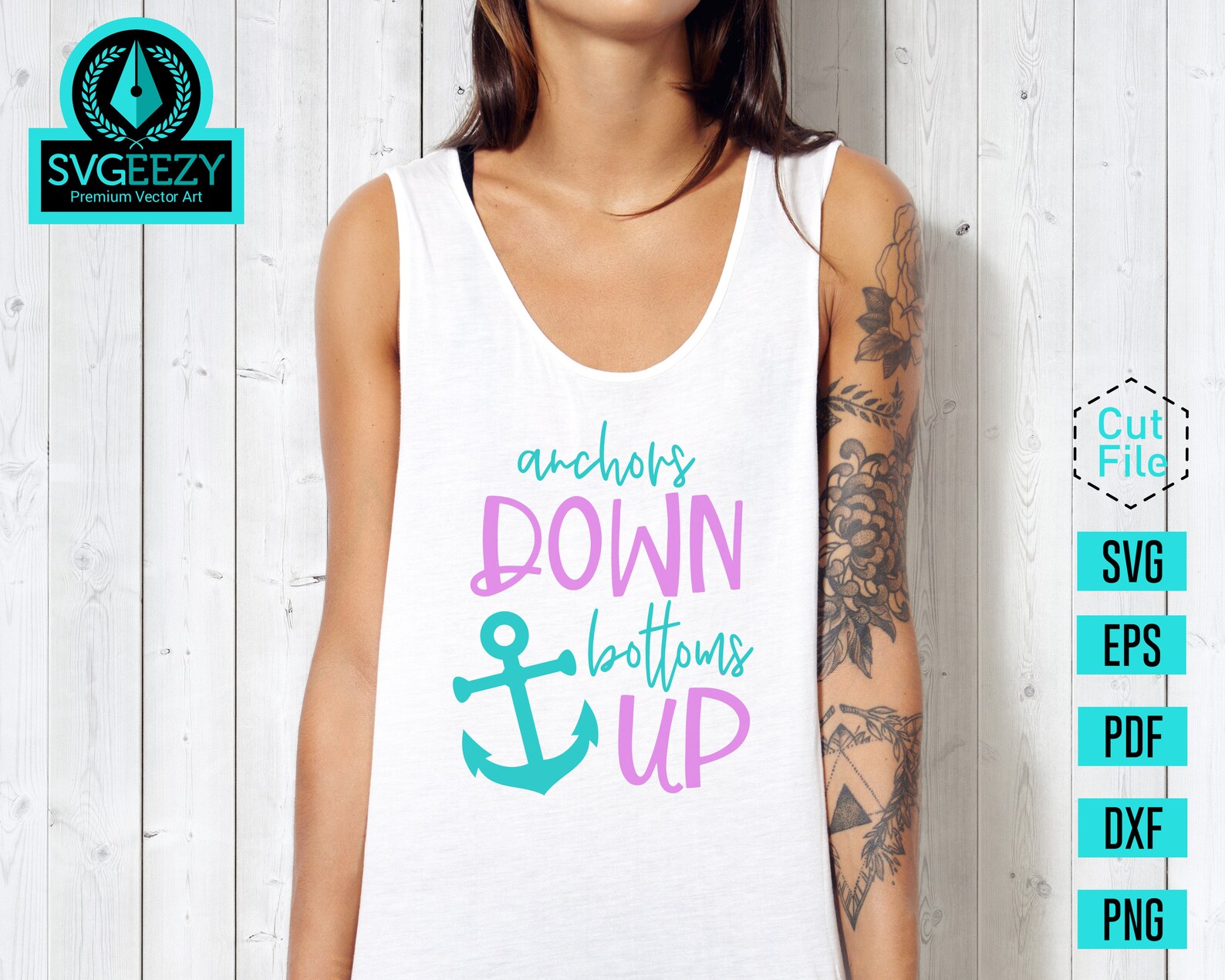 Anchors Down Bottoms up SVG Booze Cruise Cruise Control Etsy
