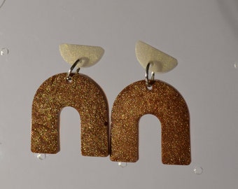 Earrings - Large - epoxy resin