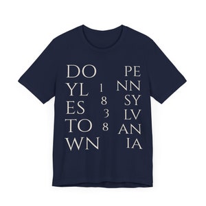 Doylestown, PA Unisex Jersey Short Sleeve Tee