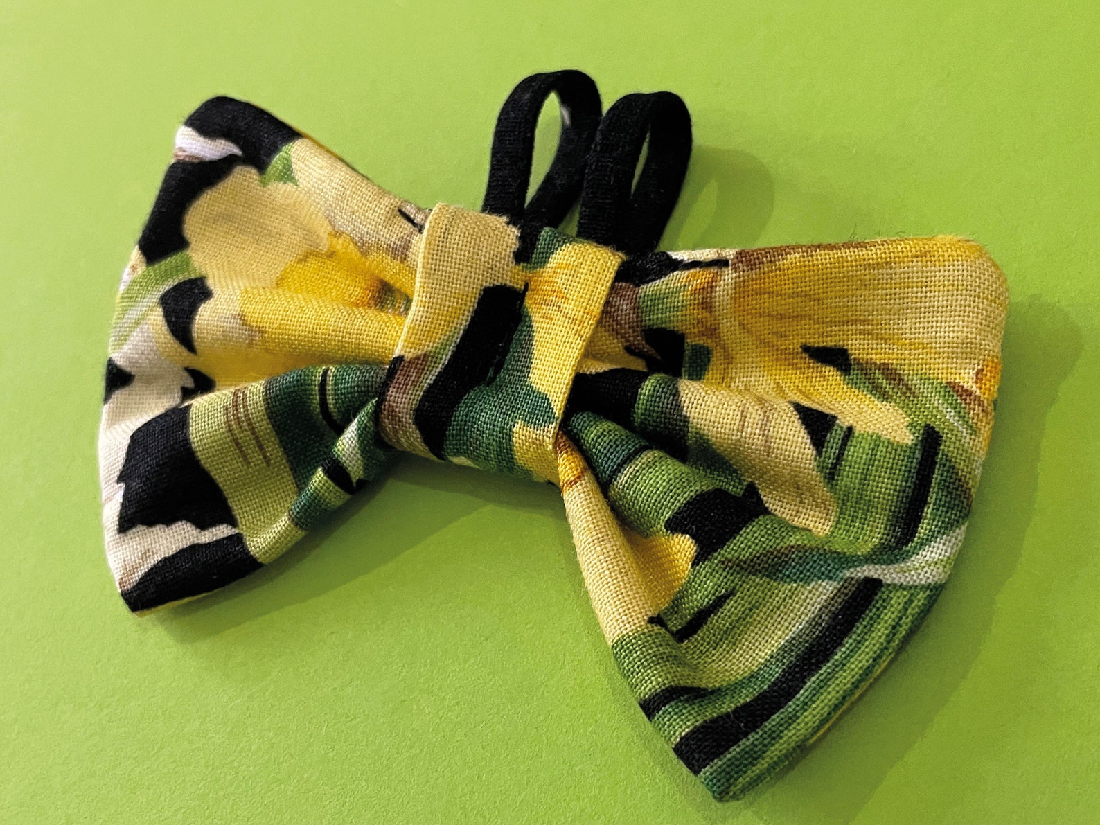 DOG BOW TIE Tartan Paws 100 Washable Cotton Pooch Etsy UK