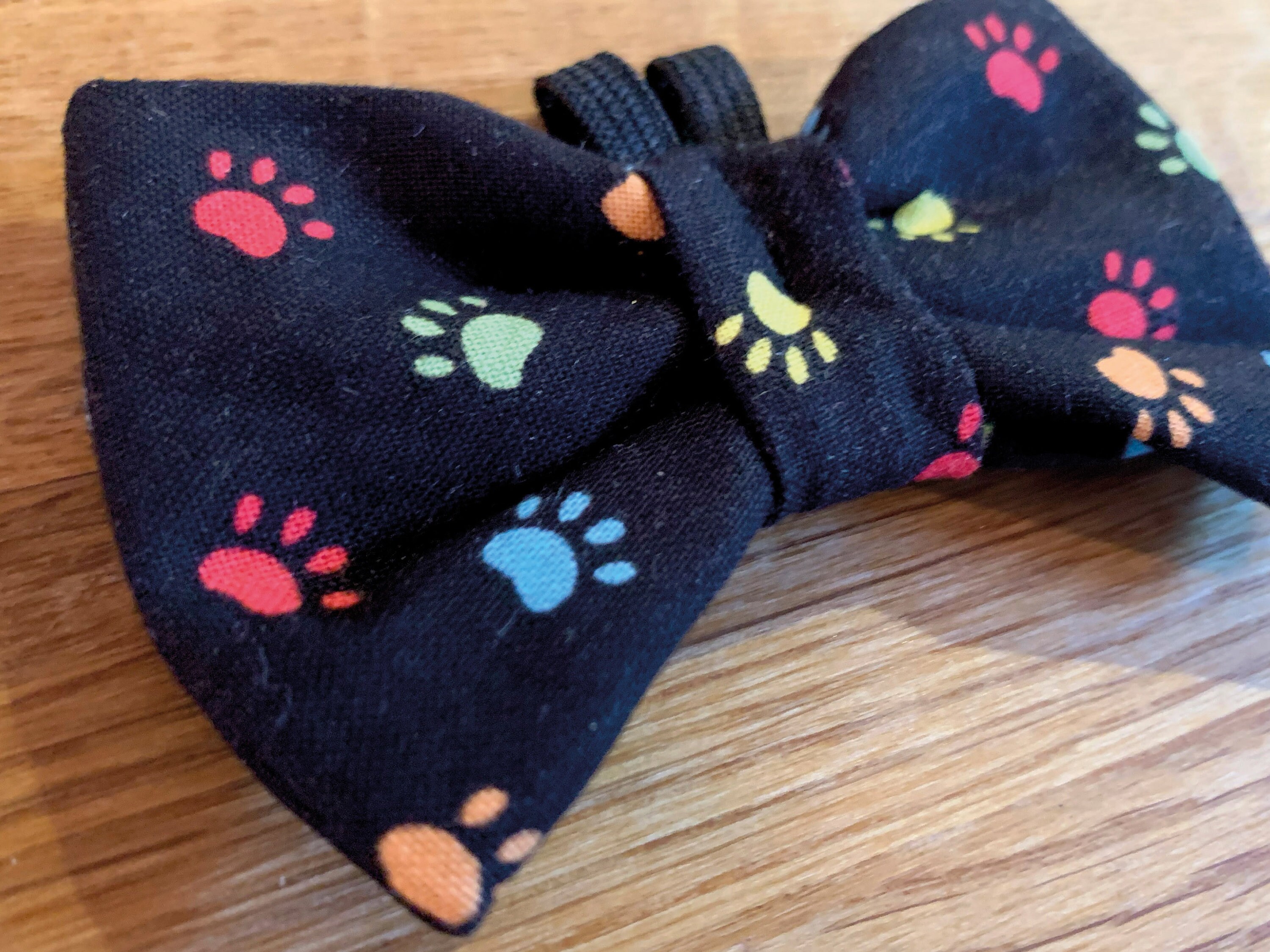 DOG BOW TIE Tartan Paws 100 Washable Cotton Pooch Etsy UK