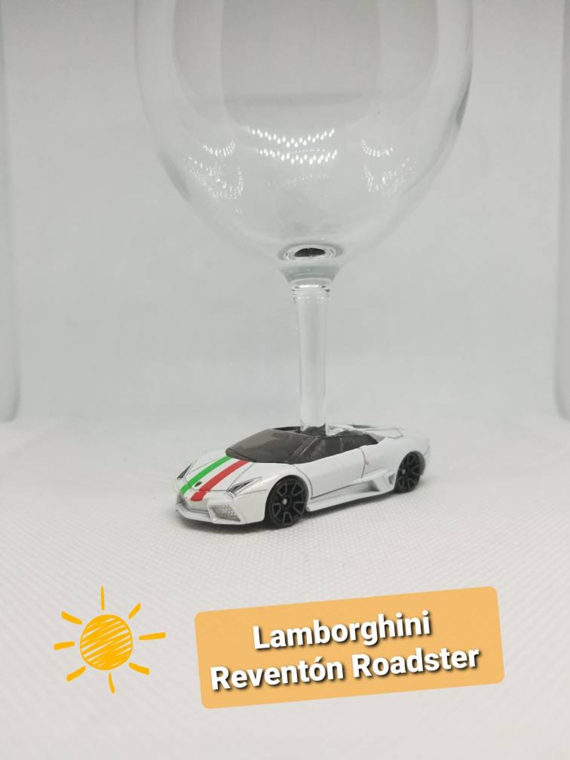 Reventon Roadster Wine Glasses Unique Lambo Gift Etsy