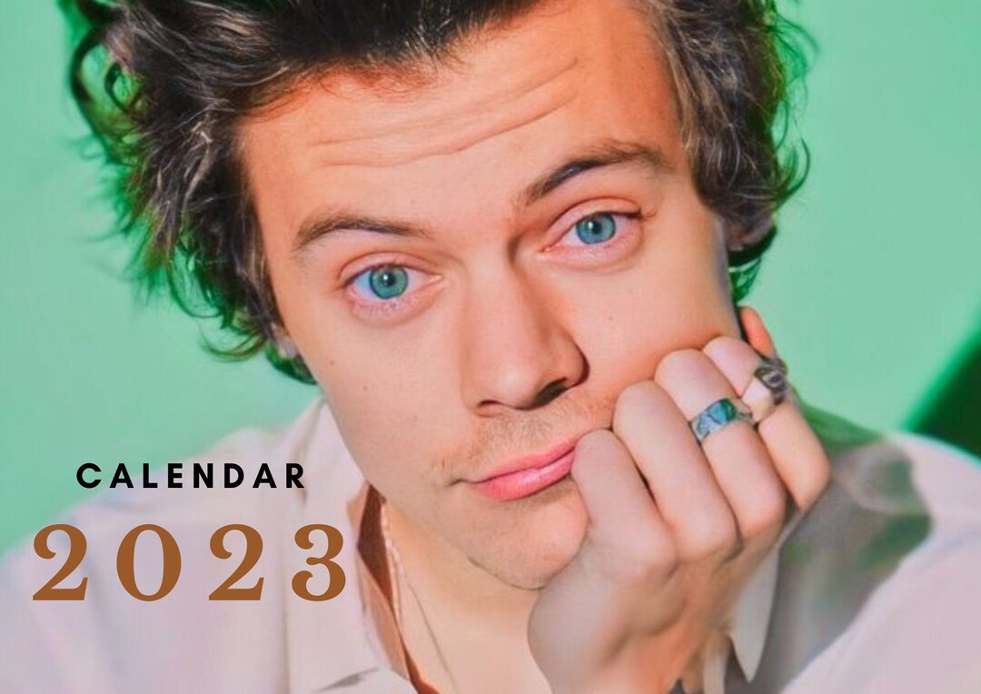 Harry Styles Calender 2025 Printable Harry Styles Calendar Etsy.de