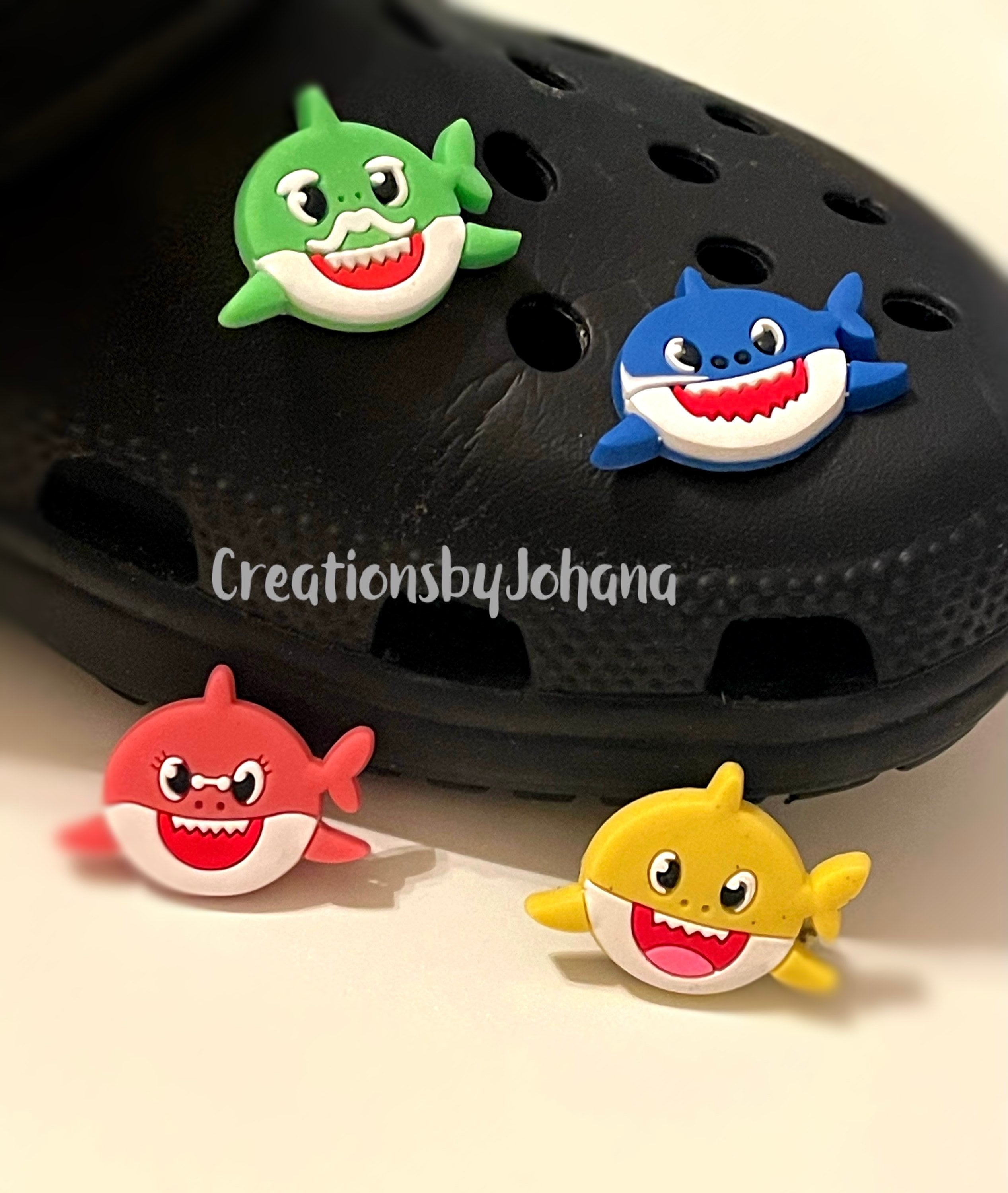 baby shark croc charm