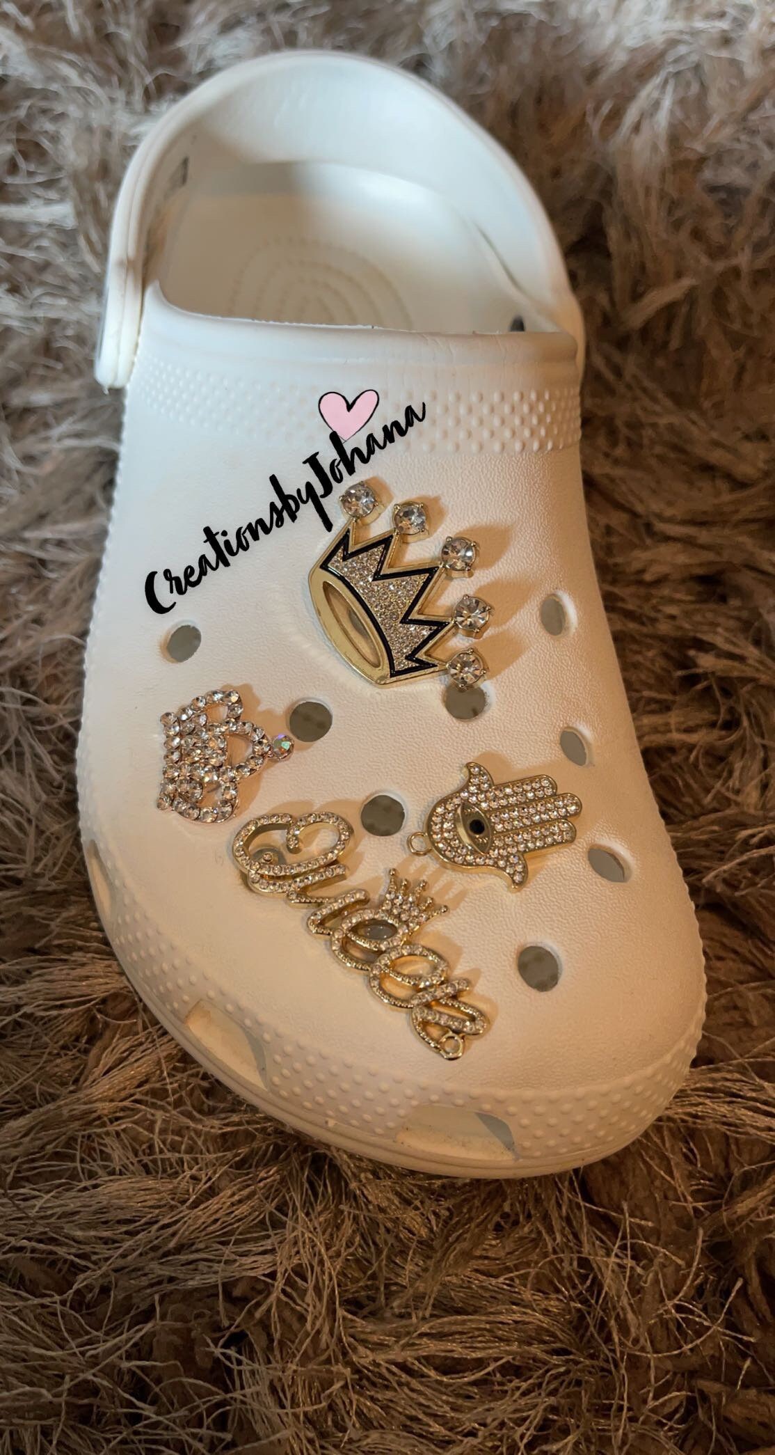 Luxury croc charms