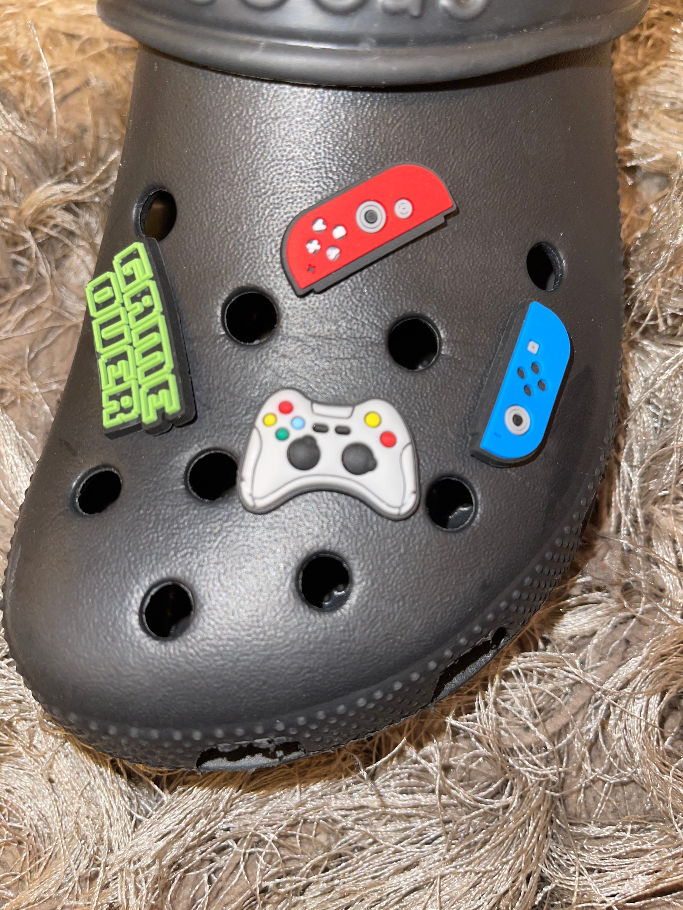 Gamer Croc Charms
