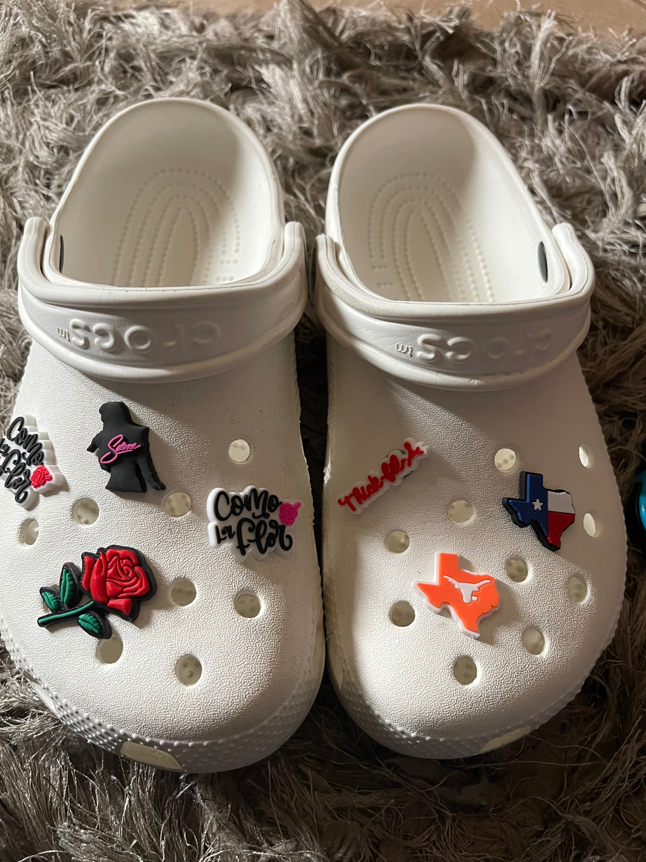 Selena croc charms /Texas croc charms