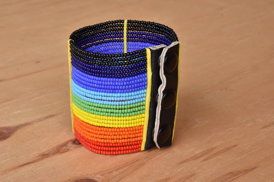 12 Afrikanische Unity-Perlen-Armband-Bastelsets – Bunt, Vorgefädelt, Mit Anleitung