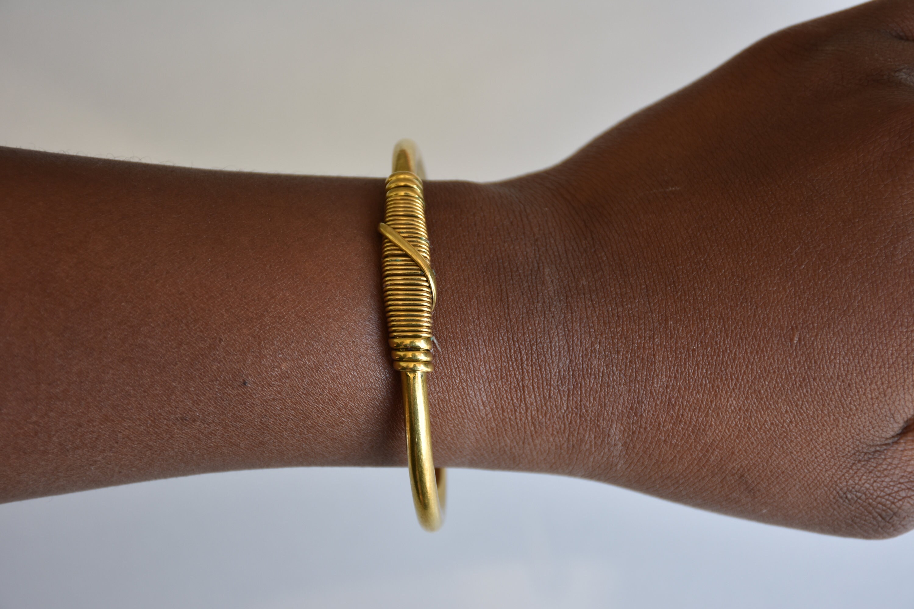 Brass Bracelets for Women Handmade Brass Jewelry African Map Etsy