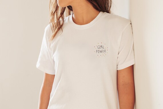 Feminist Embroidered T Shirt 