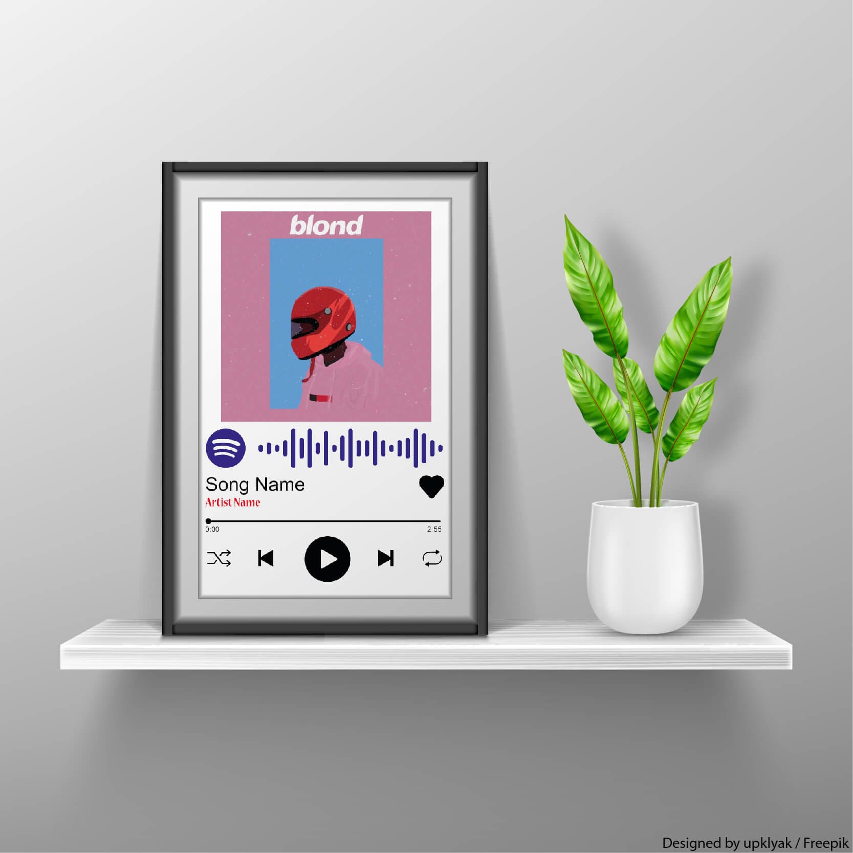 Download Spotify Glass Art Spotify Glass SVG Music Player SVG Audio | Etsy