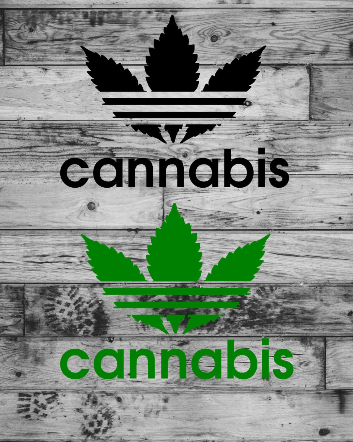 Adidas Cannabis Marijuana Weed Cut File Png | Etsy