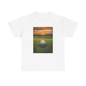 Golf Club Member Heavy Cotton Tee, Funny Golf T-Shirt, Unisex Shirt for Golf Lovers, Perfect Gift for Golfers, Sports Apparel