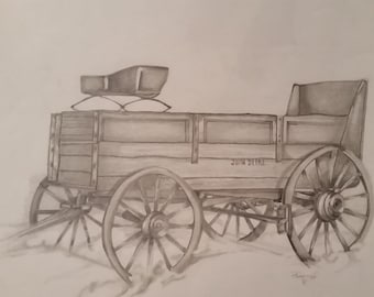 Wagon Drawing