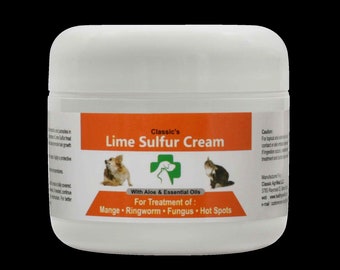 Crème pour animaux de compagnie Classic's Lime Sulfur