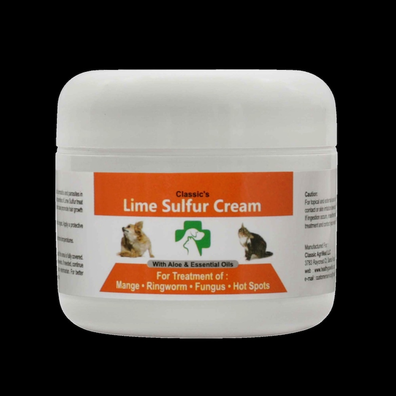 Classic's Lime Sulfur Pet Skin Cream Etsy