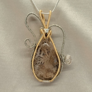 Dendritic Agate Gemstone Necklace