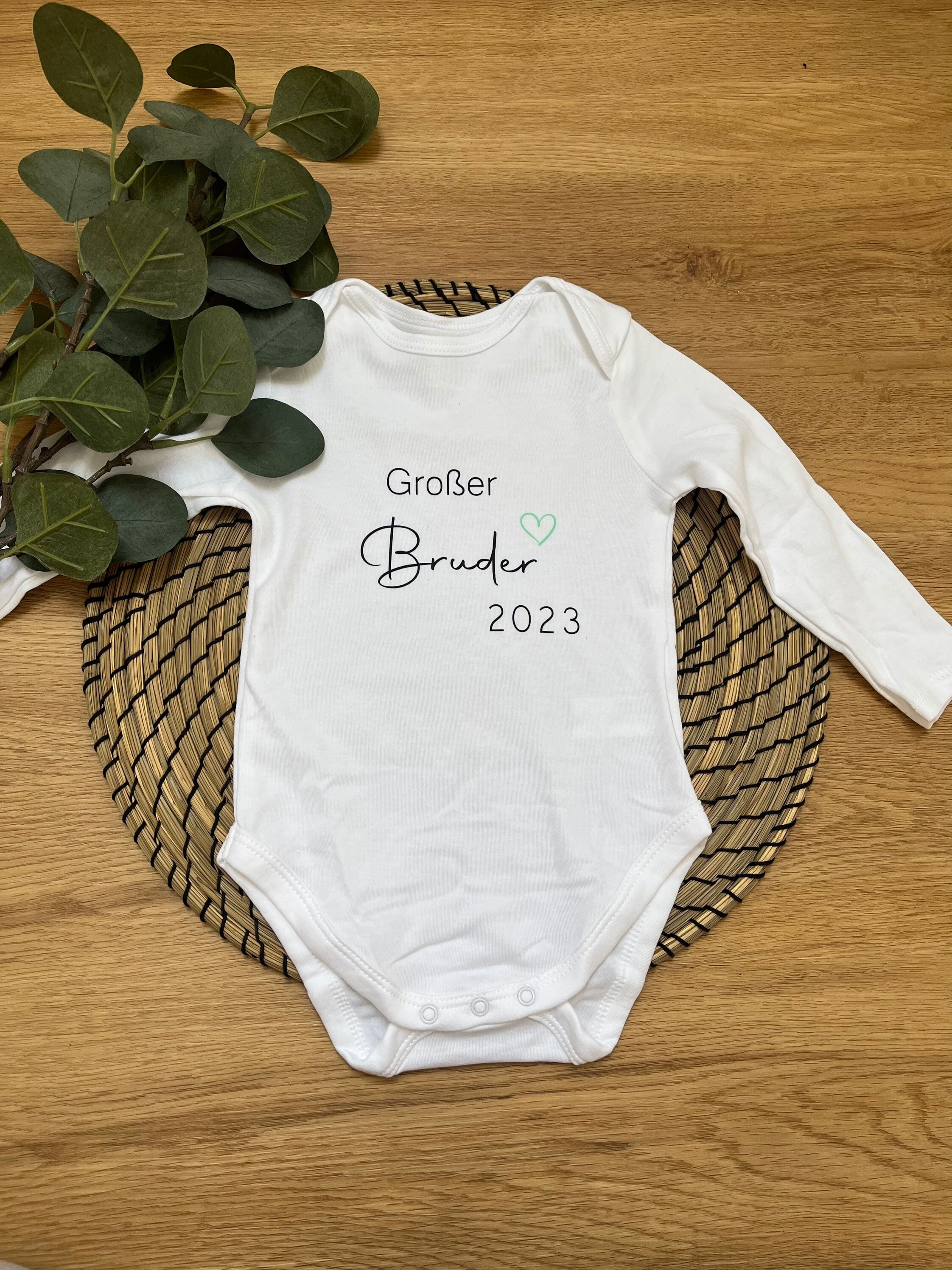 Produktbild von Baby Pullover 'Ich Werde Ein Löwe' – Navy Blau, Größe 86, Aus Baumwolle, Für Große Brüder