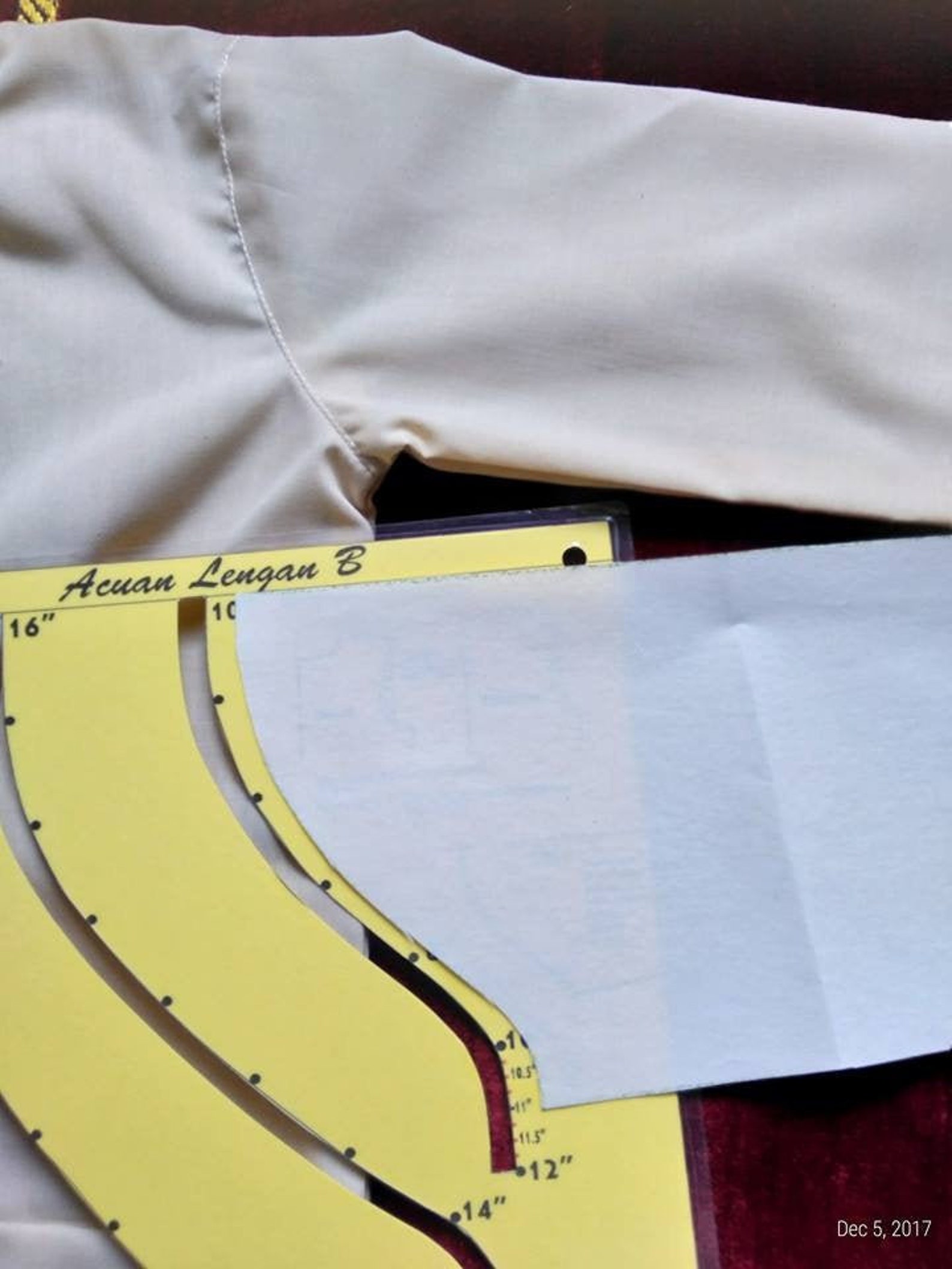 Sleeve Block Pattern for Basic Sleeve Easy for Beginner Sewing Drafting