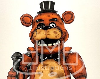 FNAF Freddy Stand-up or Print