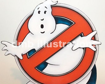 Ghostbusters Logo Stand-up or Print
