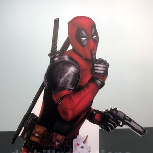 Deadpool  Stand-up or Print