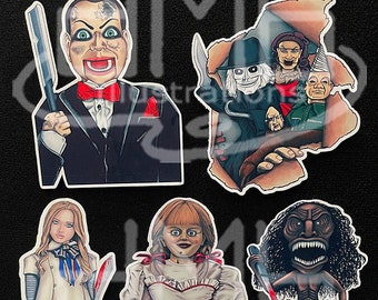 Killer Dolls Waterproof & Weatherproof Stickers - Set or Individual