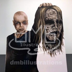 Alpha - The Walking Dead Stand-up or Print