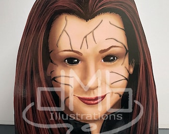 Dark Witch Willow from Buffy the Vampire Slayer Standup or Print