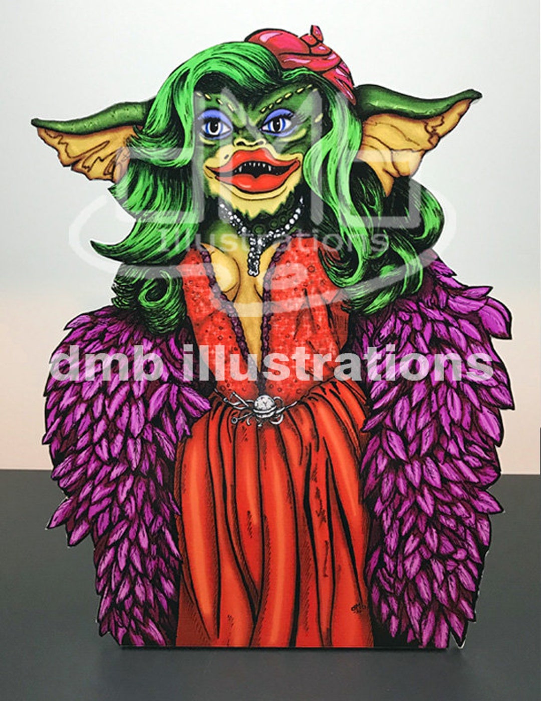 Gremlins Greta Stand-up or Print - Etsy
