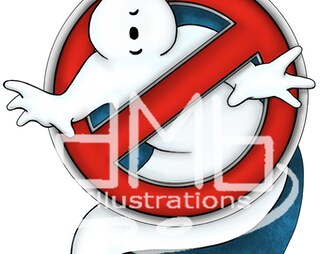 Poster Ghostbusters – Logo Originale – Stampa Da Parete 61x91,5 Cm Con Due Listelli Di Legno Magnetici Inclusi