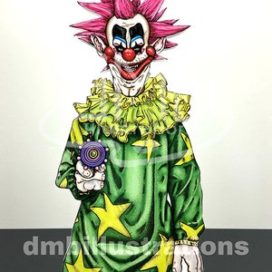 Killer Klowns from Outer Space - Spike Stand-up or Print