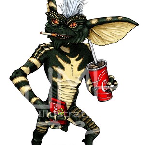 Gremlins Stripe Stand-up or Print image 4