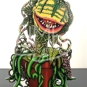 Little Shop of Horrors Audrey II Stand-up or Print